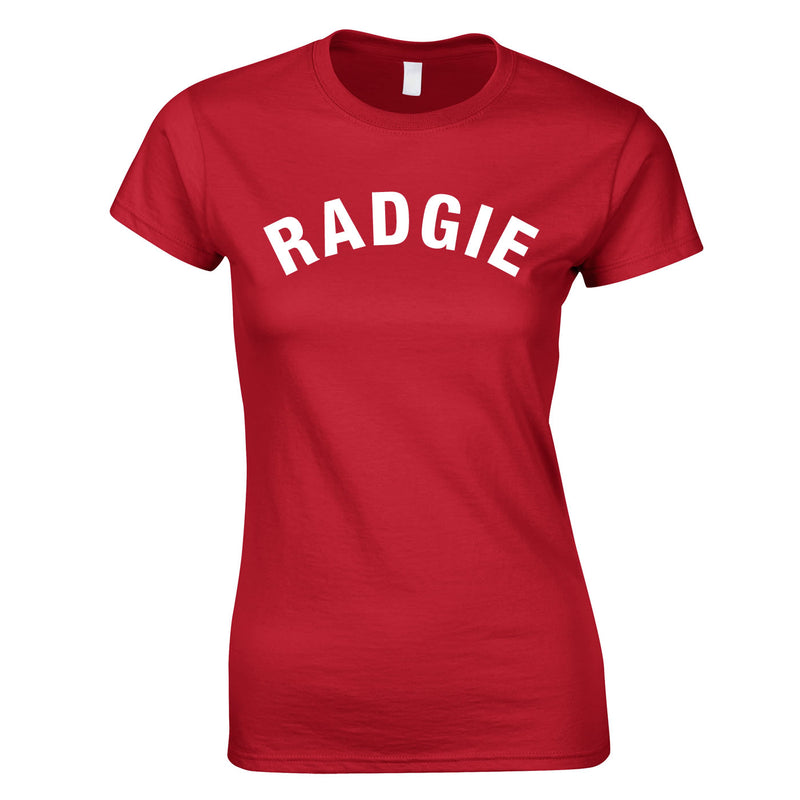 Radgie Girls Top In Red