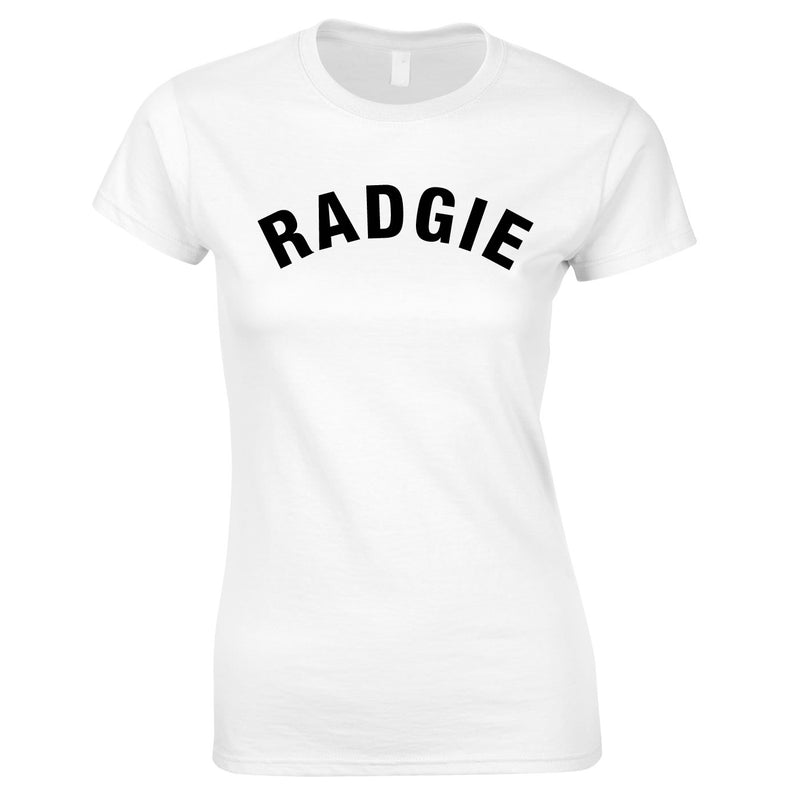 Radgie Girls Top In White