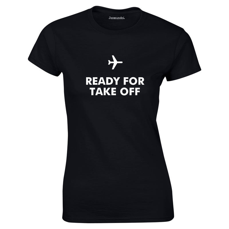 Ready For Take Off Women's Top In Black