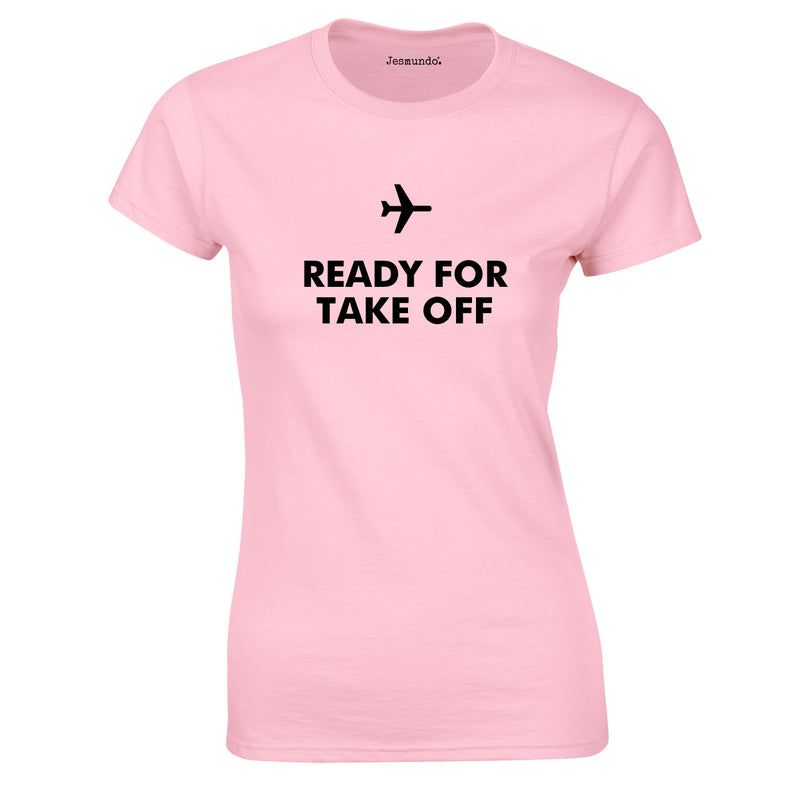 Ready For Take Off Women's Top In Pink