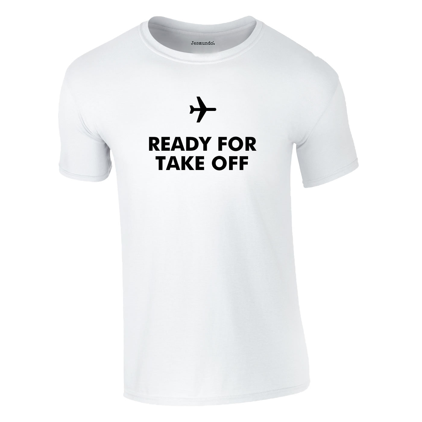 Ready For Take Off Men's Tee In White