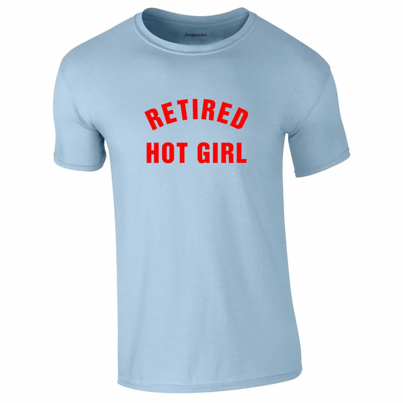 Graphic Tee Retired Hot Girl