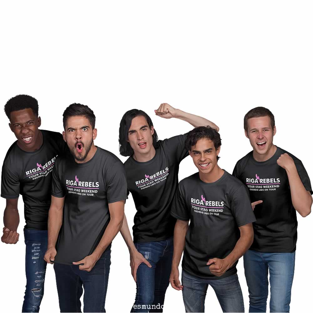 Riga Stag Do T Shirts Custom Printed For Guys