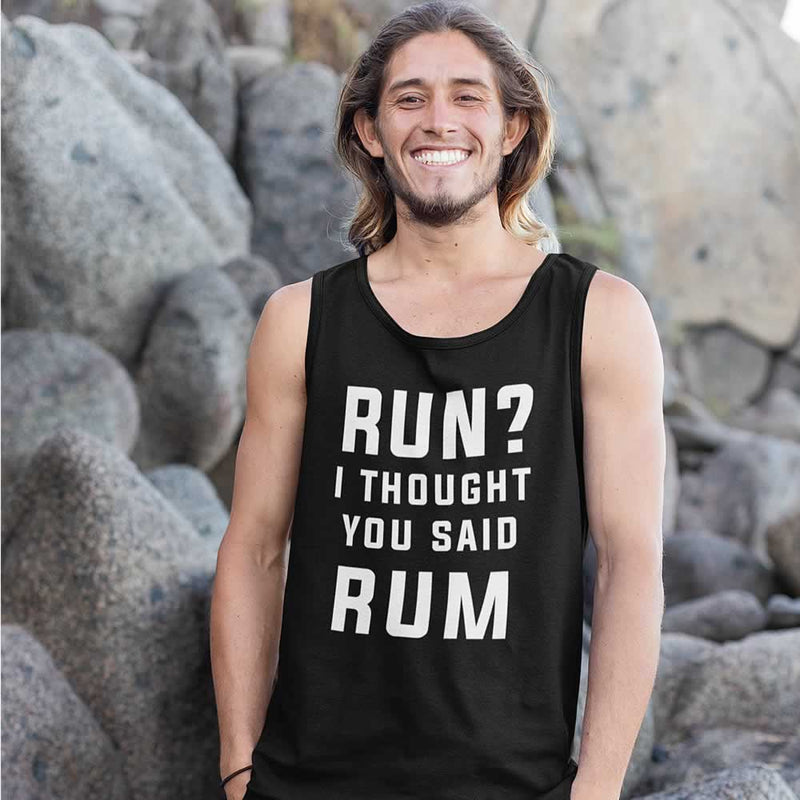 Run I Thought You Said Rum Men's Vest
