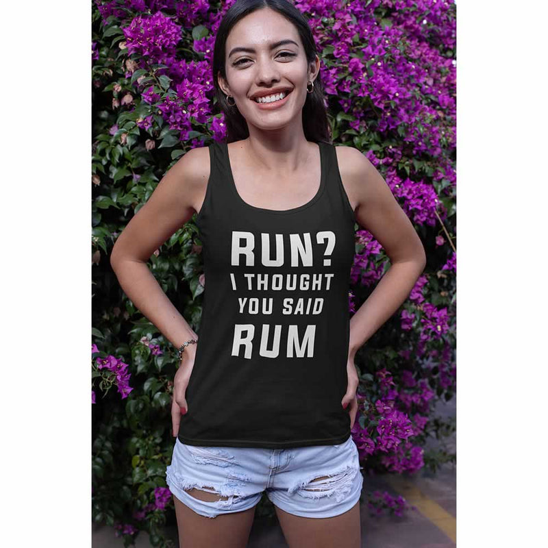 Run I Thought You Said Rum Women's Vest
