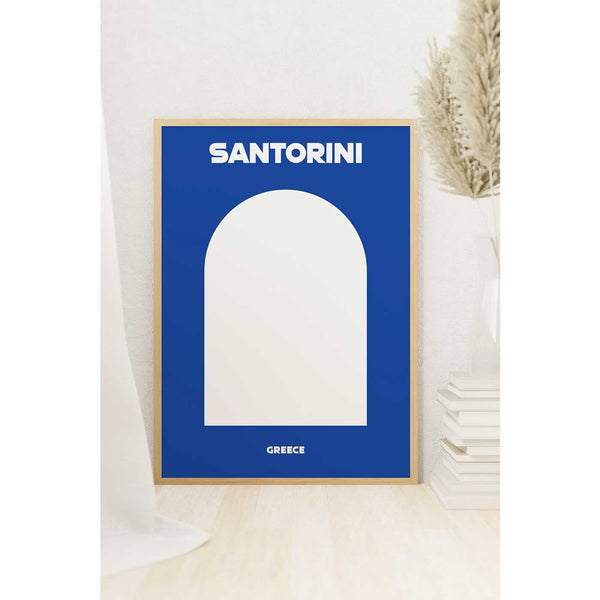 Santorini Art Print