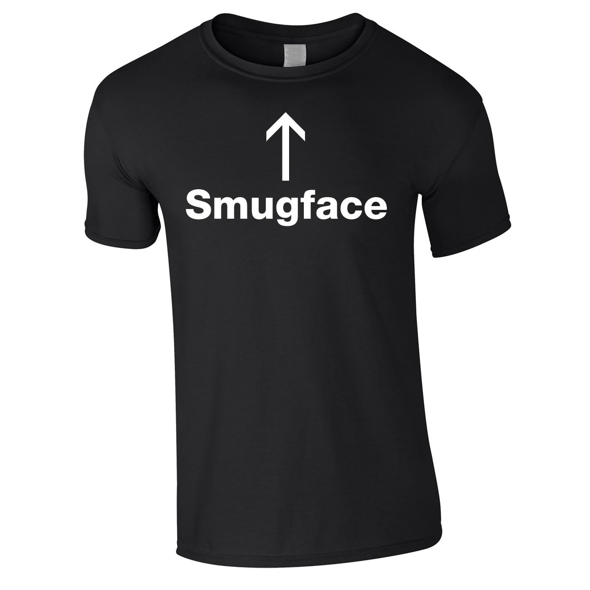 Smugface Tee In Black