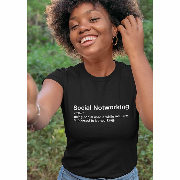 Social Notworking Women's T-Shirt