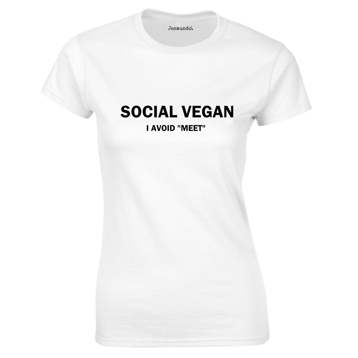 Social Vegan Women's Top In White