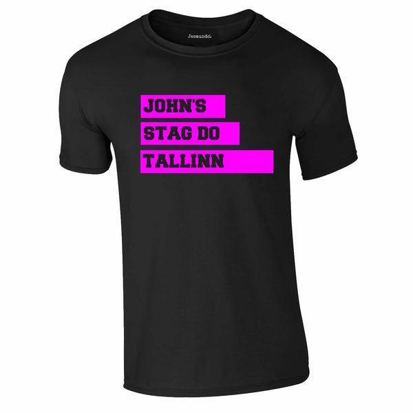 Simple Stag Do Slogan T Shirts Custom Printed