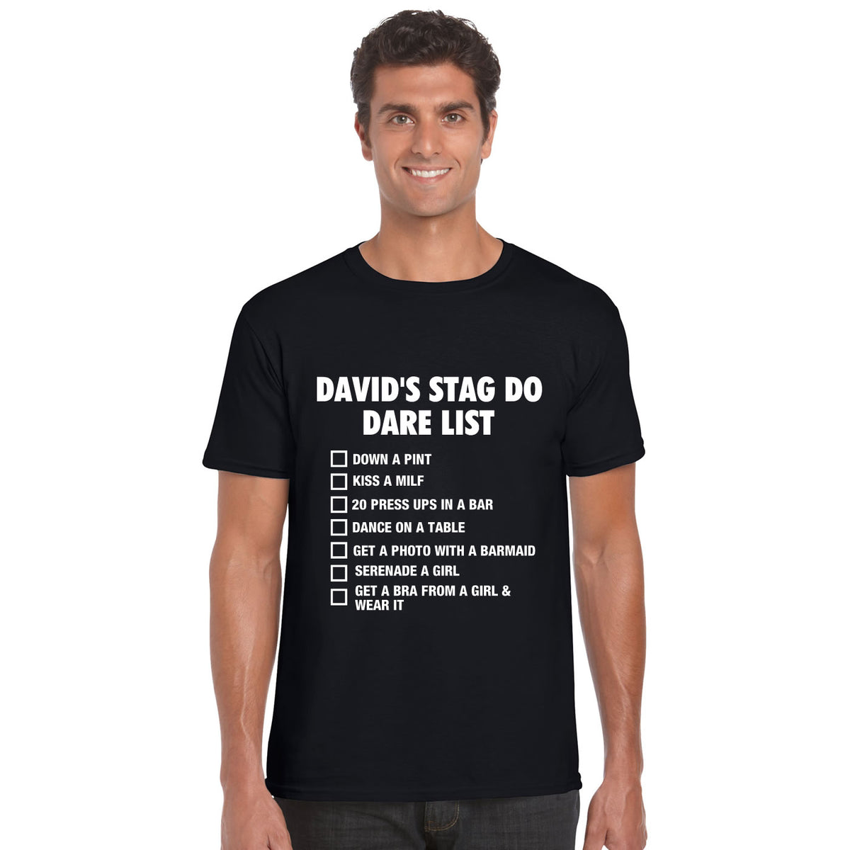 Stag Do Checklist T Shirt