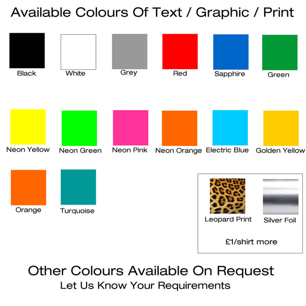 Colours of printing