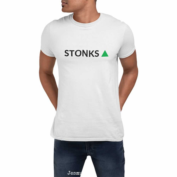 Stonks Go Up T Shirt