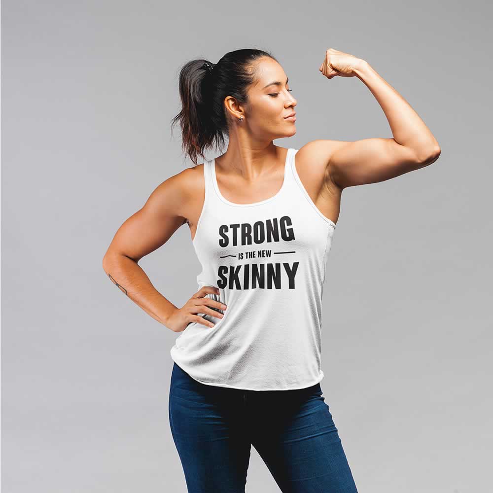 Strong Is The New Skinny Vest For Women