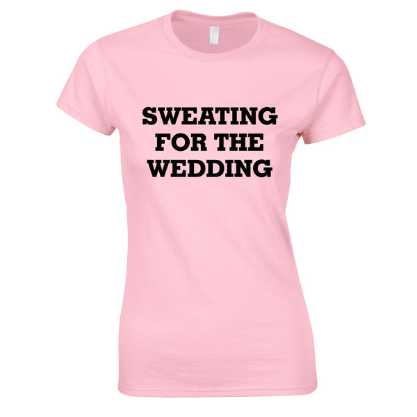 Sweating For The Wedding Top In Pink