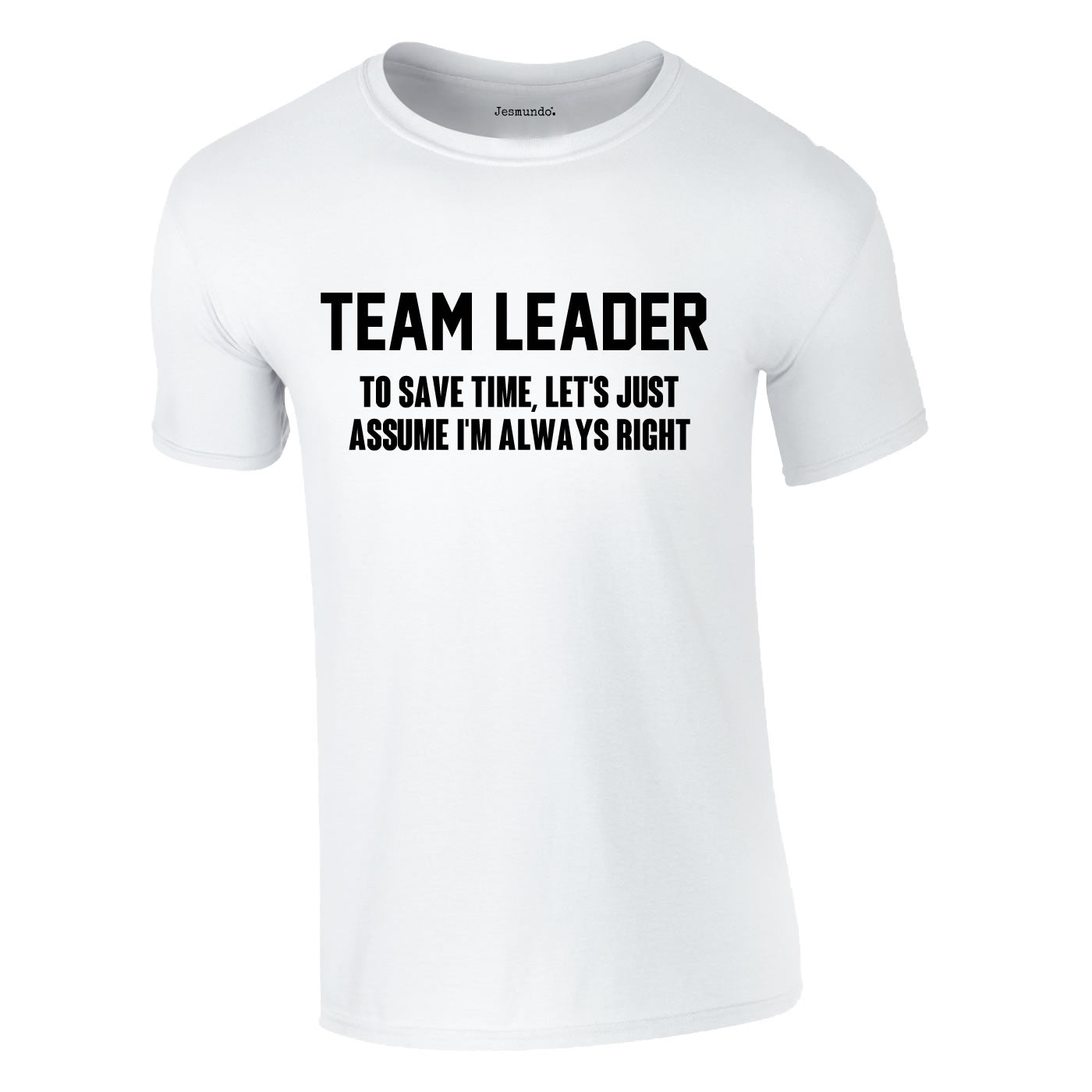 Team Leader Men's Tee In White