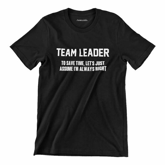 Team Leader Printed T Shirt