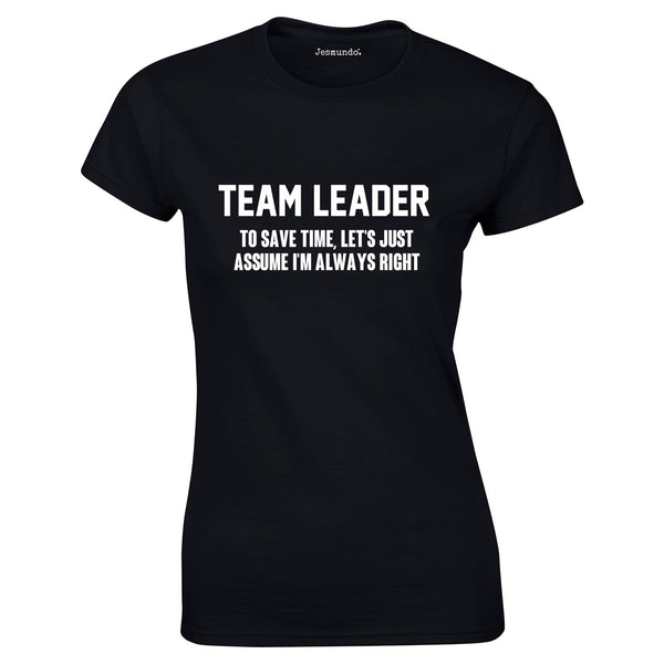 Team Leader Women's Top In Black