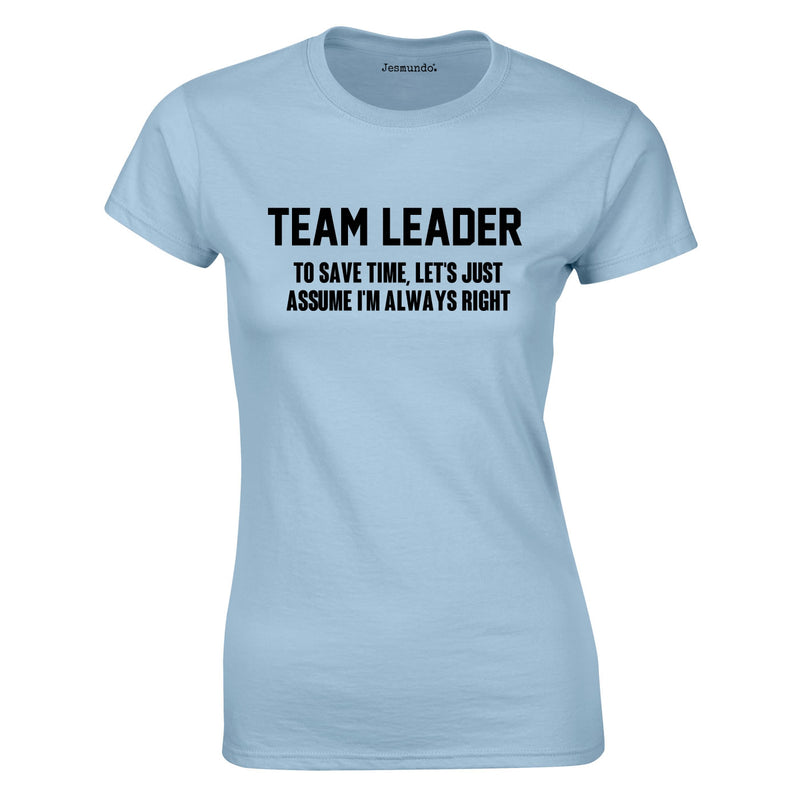 Team Leader Women's Top In Sky