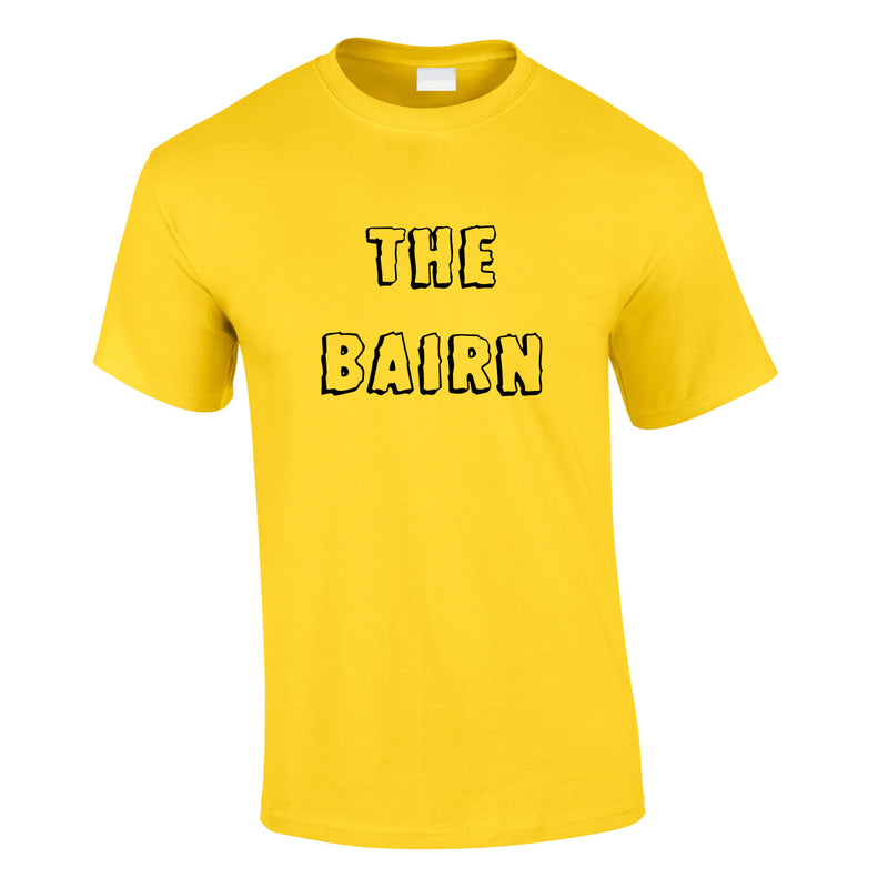 The Bairn Men's Tee In Yellow