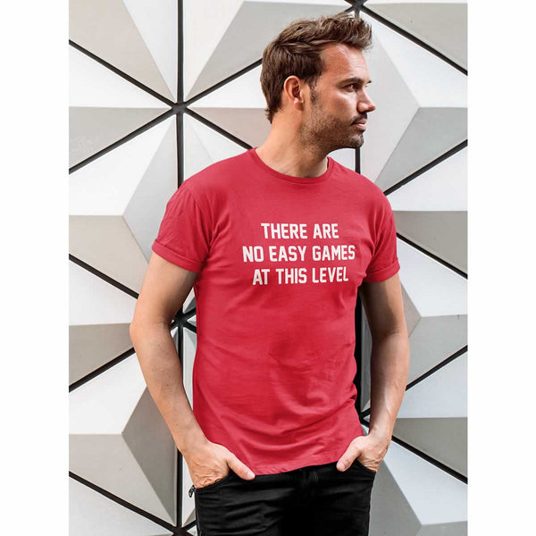 There Are No Easy Games At This Level Football T-Shirt