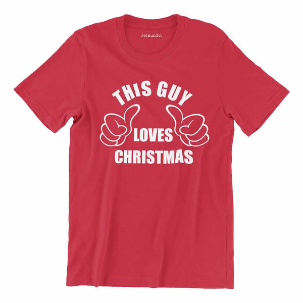 This Guy Loves Christmas Shirt