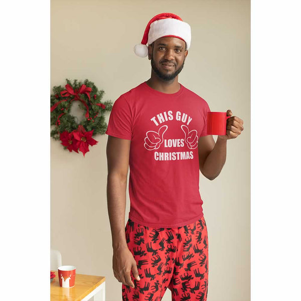 This Guy Loves Christmas Tee