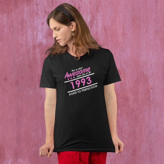 This Is What Awesome Looks Like 30th Birthday T Shirt For Women
