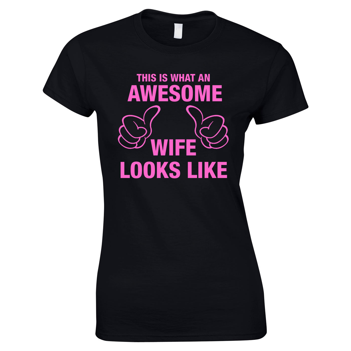 This Is What An Awesome Wife Looks Like Top In Black