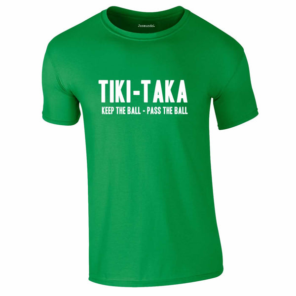 Tiki Taka T-Shirt In Green