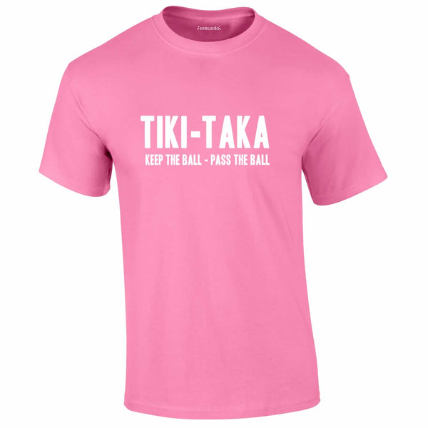 Tiki Taka T-Shirt In Pink