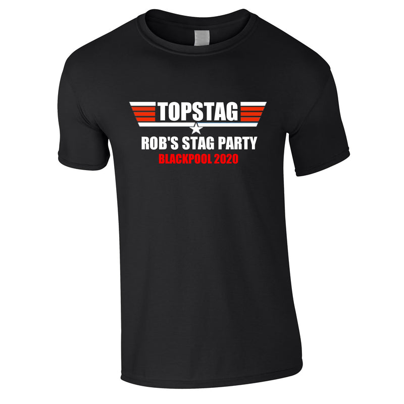 Top Stag T Shirt Custom Printed