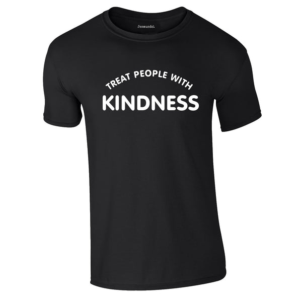 Treat People With Kindness Tee In Black