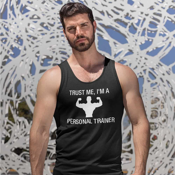 Trust Me I'm A Personal Trainer Funny Vest For Men