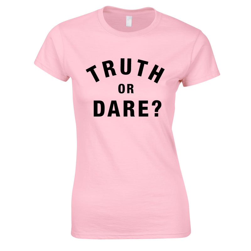 Truth Or Dare Top In Pink