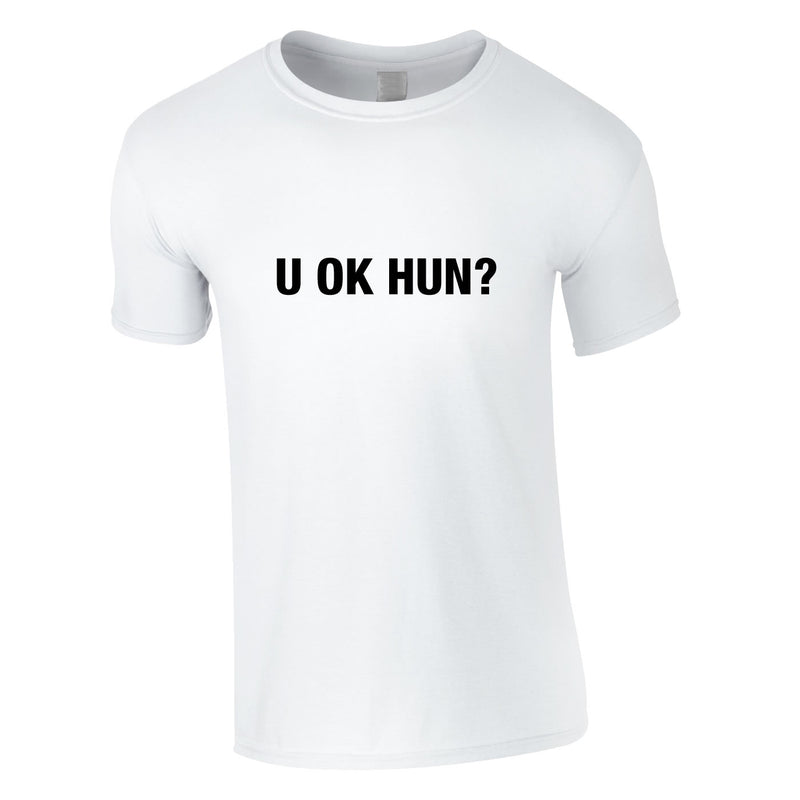 U OK Hun Men's Tee In White