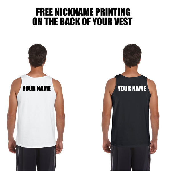 Free Nickname printing on the back
