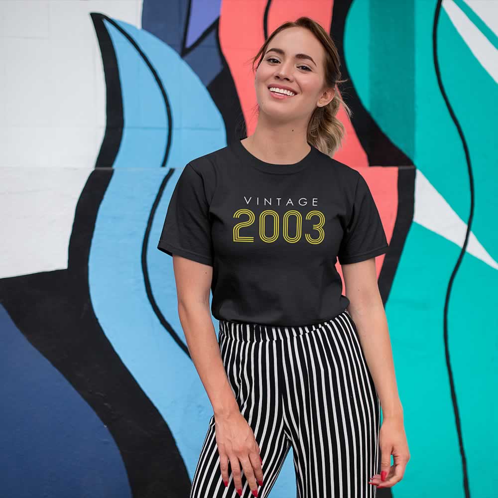 Women's Vintage 18th Birthday T-Shirt