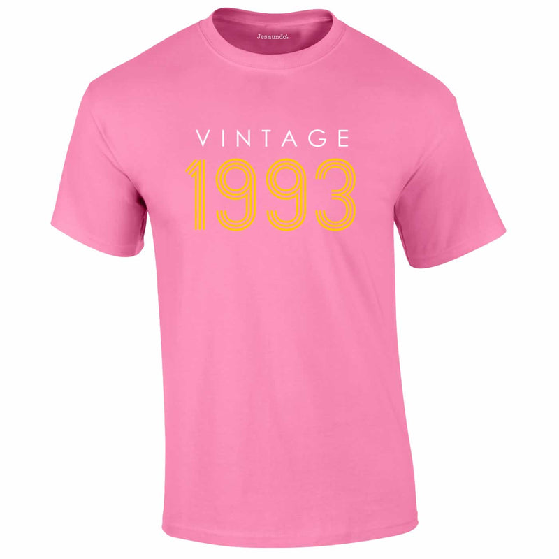 Vintage 1993 Tee In Pink