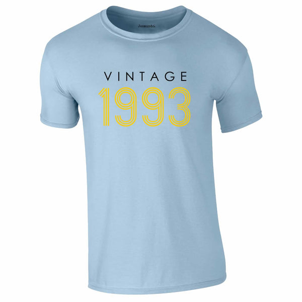 Vintage 1993 Tee In Sky Blue