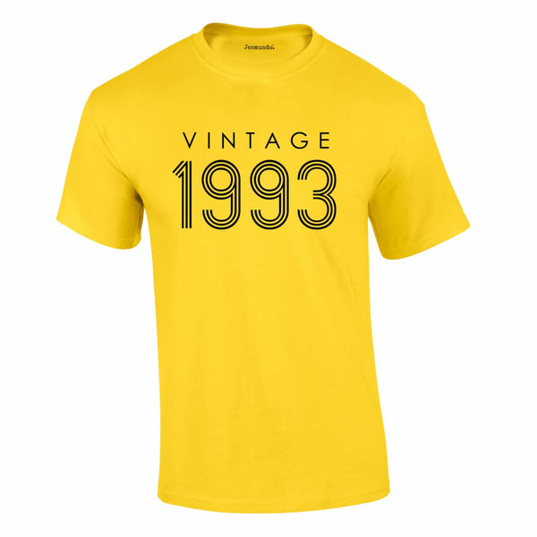 Vintage 1993 Tee In Yellow