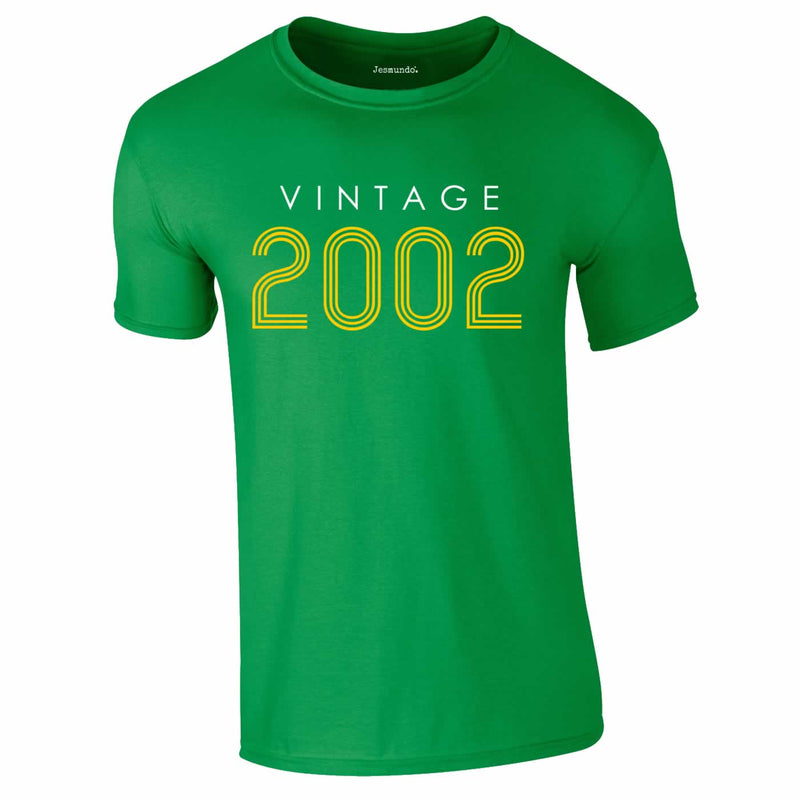 Vintage 2002 Tee In Green