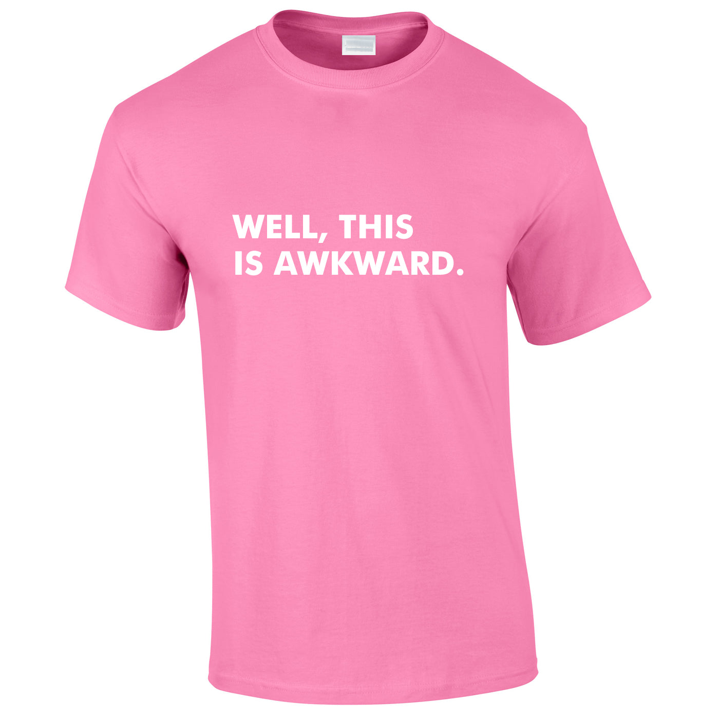 Well This Is Awkward Tee In Pink