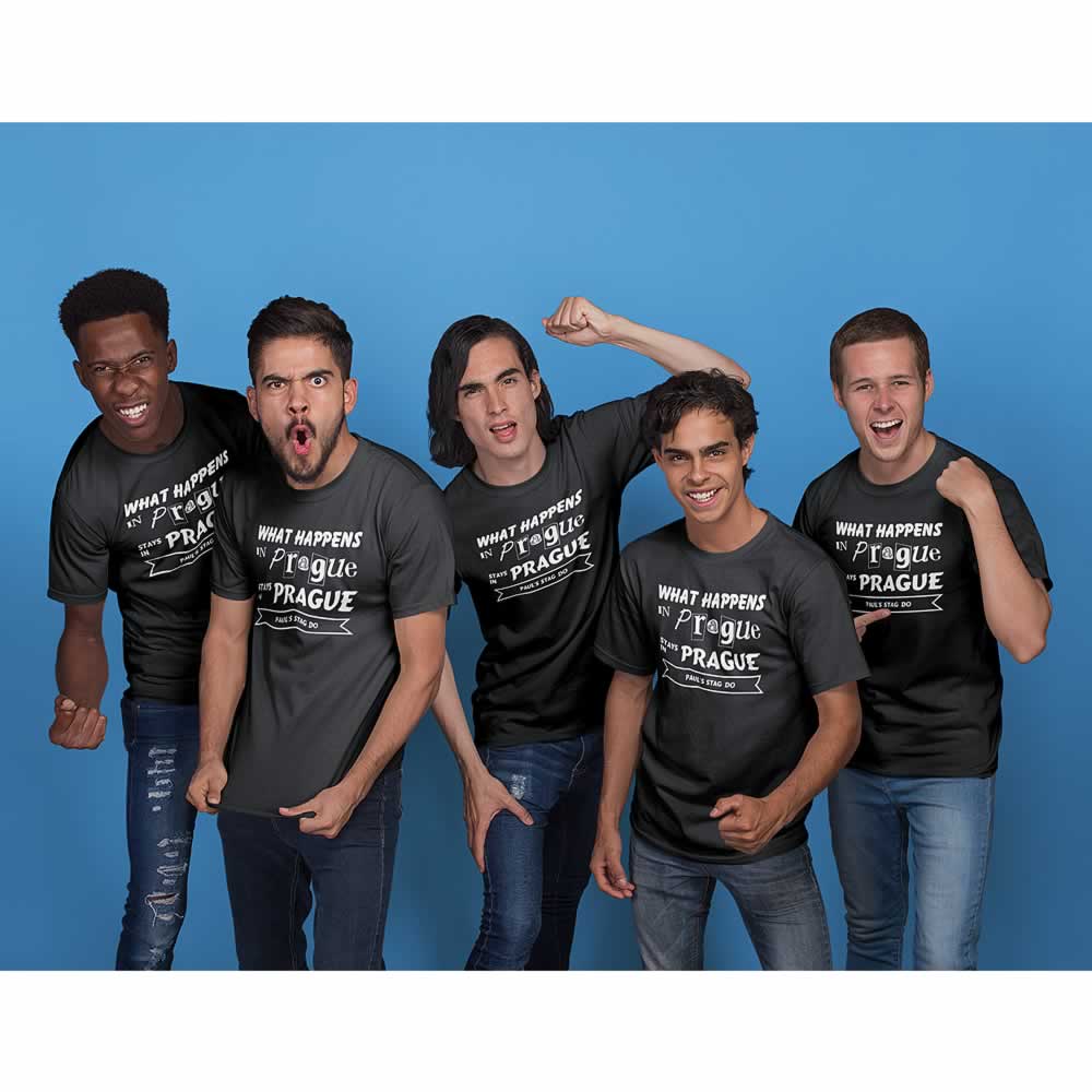 What Happens In Stays In Personalised T-Shirt