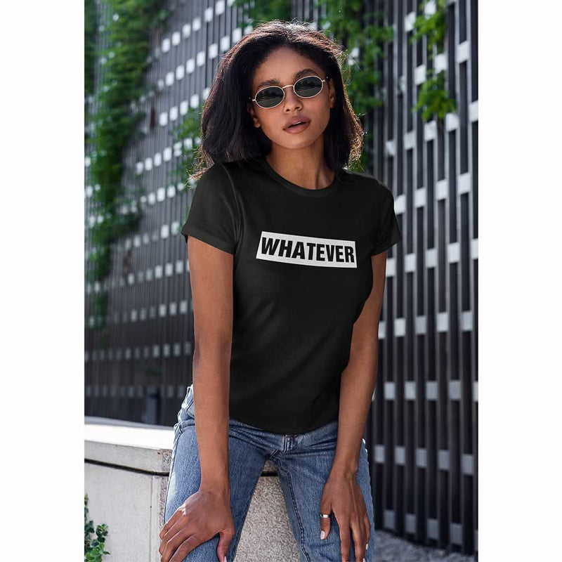 Whatever Slogan T Shirt