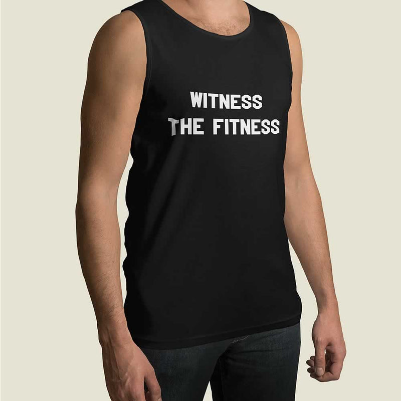 Witness The Fitness Funny Vest For Men