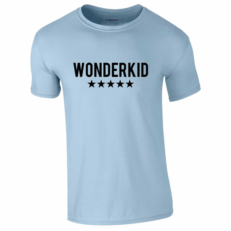 Wonderkid Football Shirt In Sky Blue