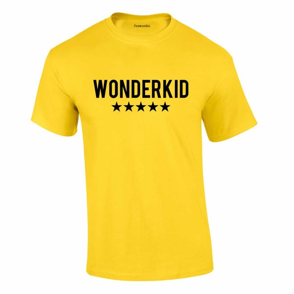 Wonderkid Football Shirt In Yellow