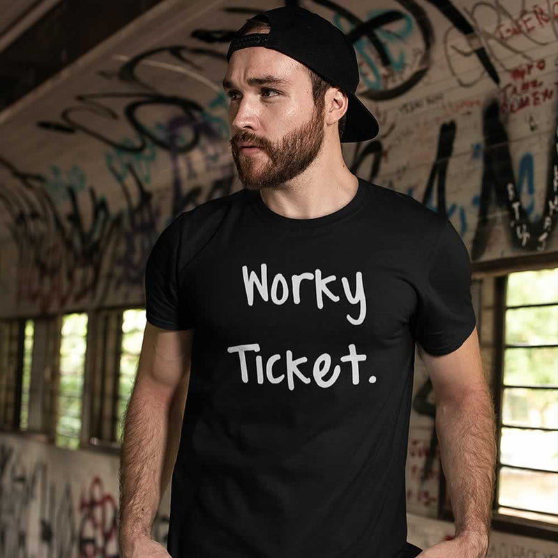 Worky Ticket T Shirt - Geordie Tees