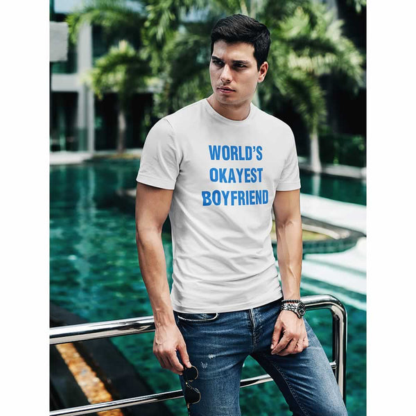 World's Okayest Boyfriend Tee